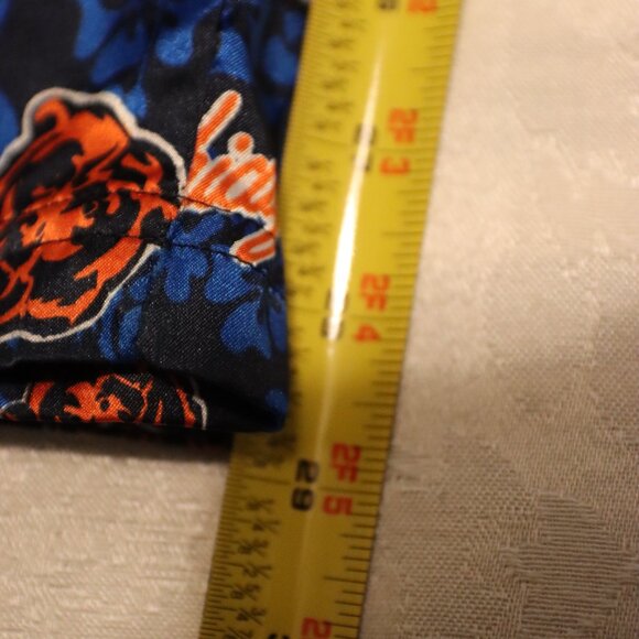 NFL for Her Chicago Bears Elastic Drawstring Waist Satin Lounge/Sleep Pant Med. - Picture 11 of 12